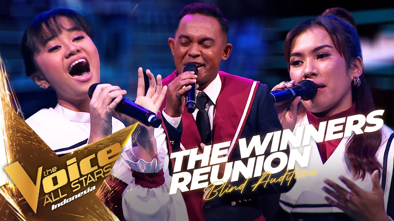 Nikita, Aldo, & Vionita - Cintaku | Blind Auditions | The Voice All-Stars Indonesia background