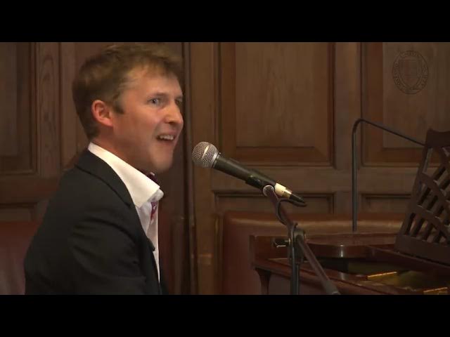 James Blunt - Goodbye My Lover (Live at Oxford Union 2016) background
