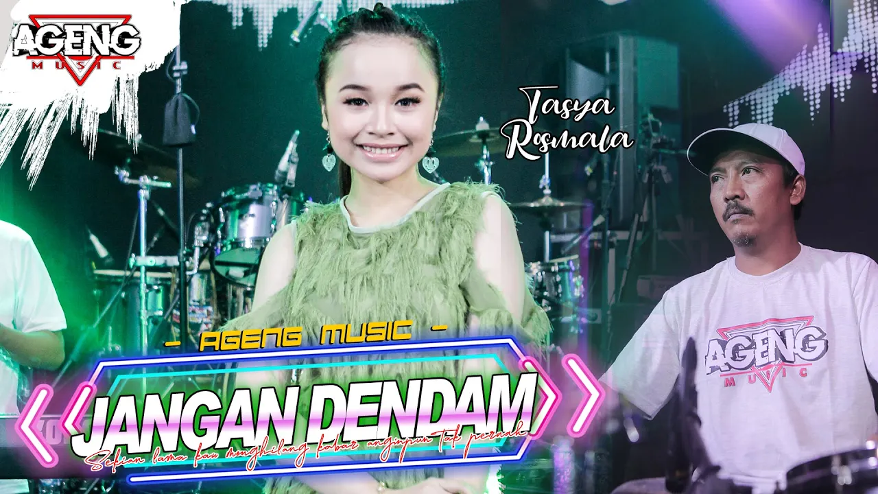 JANGAN DENDAM - Tasya Rosmala ft Ageng Music (Official Live Music) background