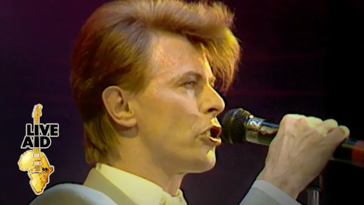 David Bowie - Modern Love (Live Aid 1985) background