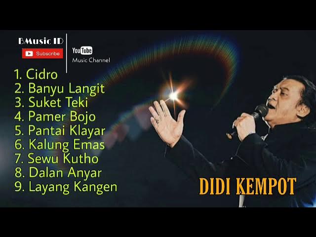 DIDI KEMPOT – CIDRO, BANYU LANGIT, PAMER BOJO | KUMPULAN LAGU JAWA TERBAIK
