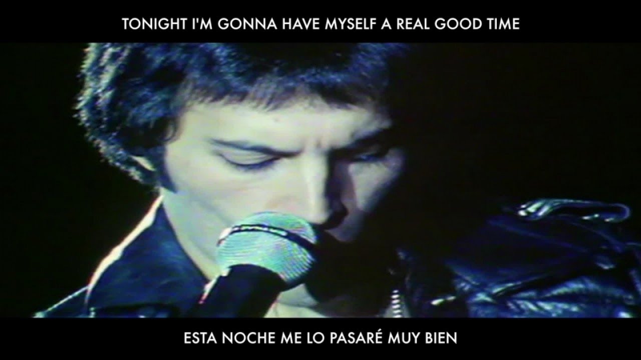 Queen - Don't Stop Me Now (Lyrics In Spanish & English / Letras en Inglés y en Español) background