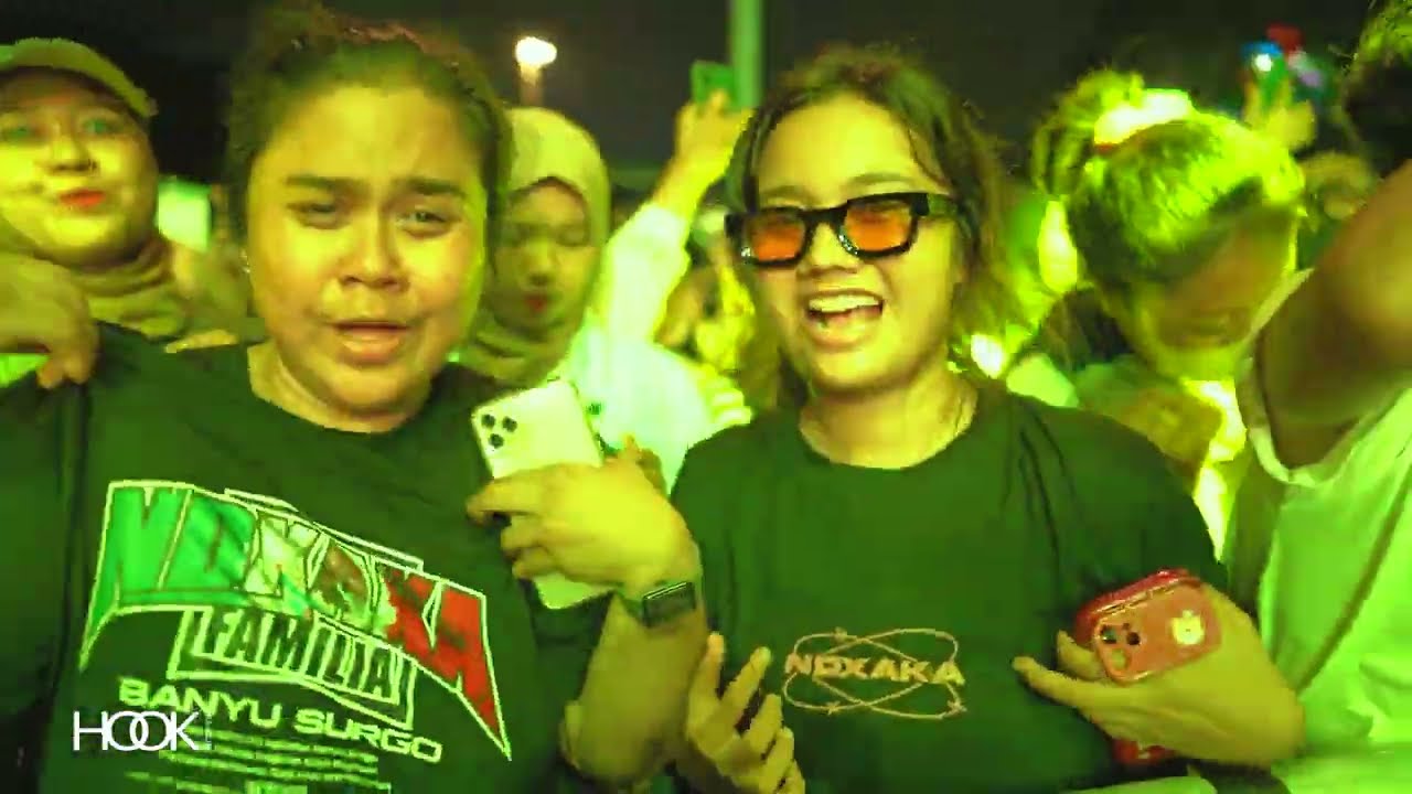 NDX AKA - Party Halal Bekasi Part 1 | Luka Disini - Ungu, Rungkad - Happy Asmara background