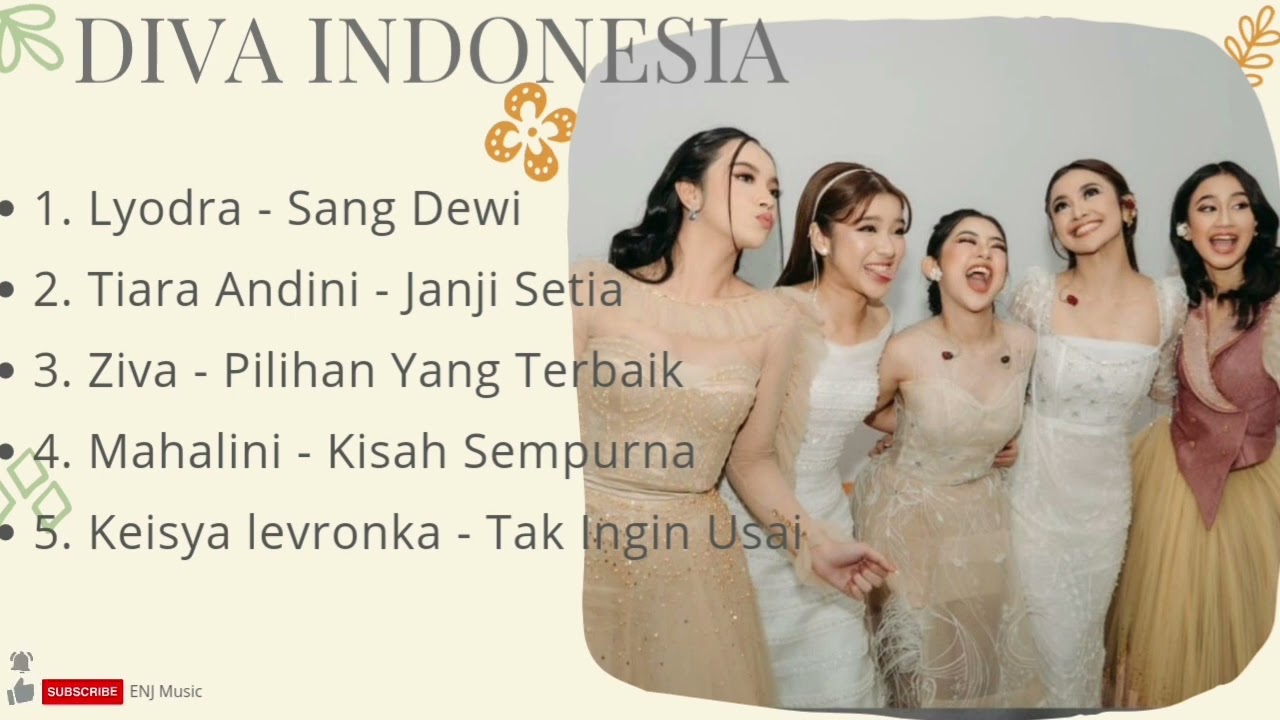 Lagu pop terbaru Lyodra - Tiara - Ziva - Mahalini - Keisya 2022 #lagupopuler #2022 poster — similar to Tak ingin usai - Keisya Levronka (Lirik Vidio)