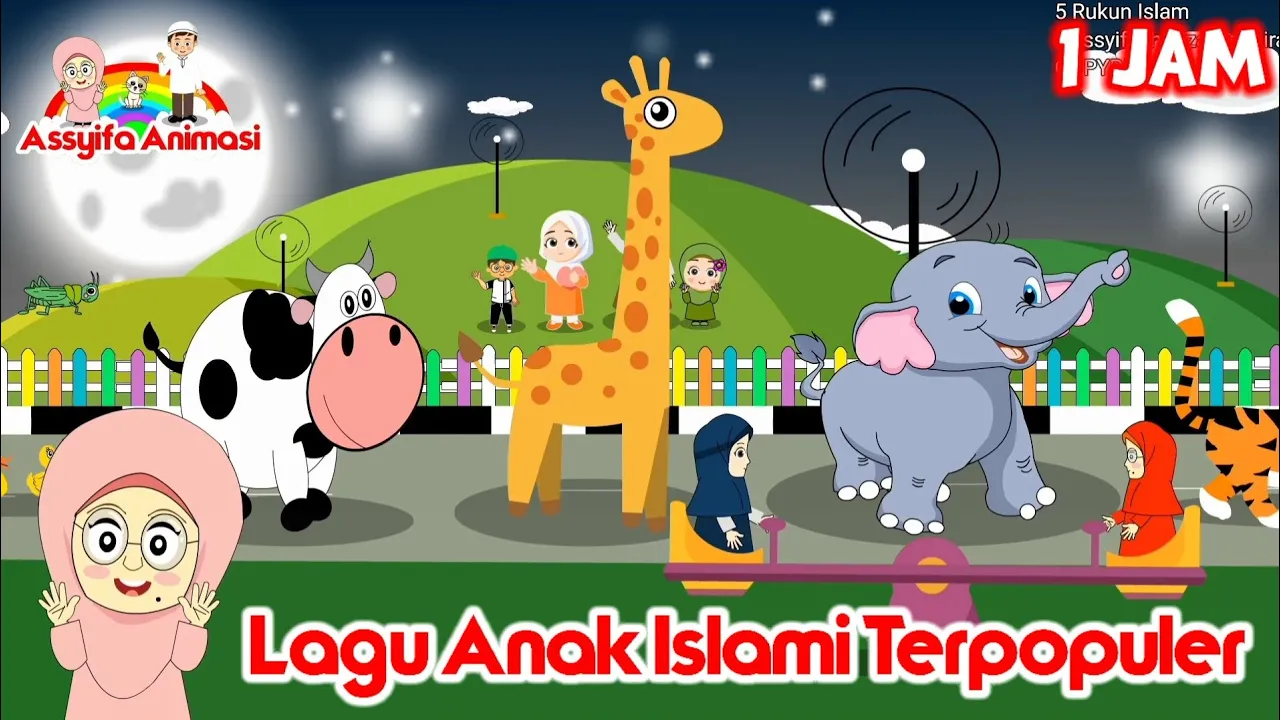 Lagu Anak Islami - Sholawat Badar, Allahul Kaafi, Alif ba ta tsa, 25 nabi, rukun Islam, dan lainya (2023) | Watch on Movi47