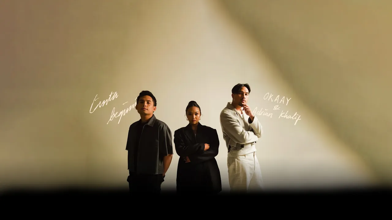 OKAAY, Adrian Khalif - Cinta Begini (Official Lyric Video) background