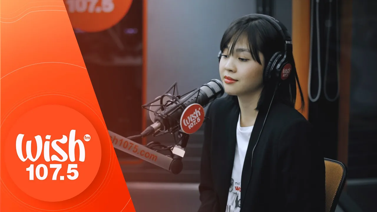 Janella Salvador performs "Blanko" LIVE on Wish 107.5 Bus background
