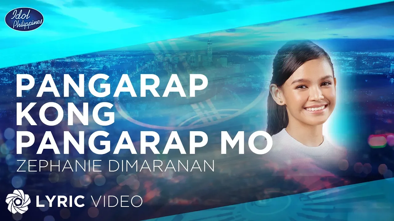 Pangarap Kong Pangarap Mo - Zephanie | Idol Philippines (Lyrics) background