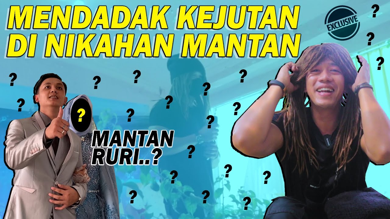 HEBOH ‼️ Mendadak nyanyi ke nikahan mantan ! Pada heboh..