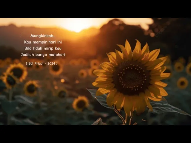 Gala Bunga Matahari - Sal Priadi background