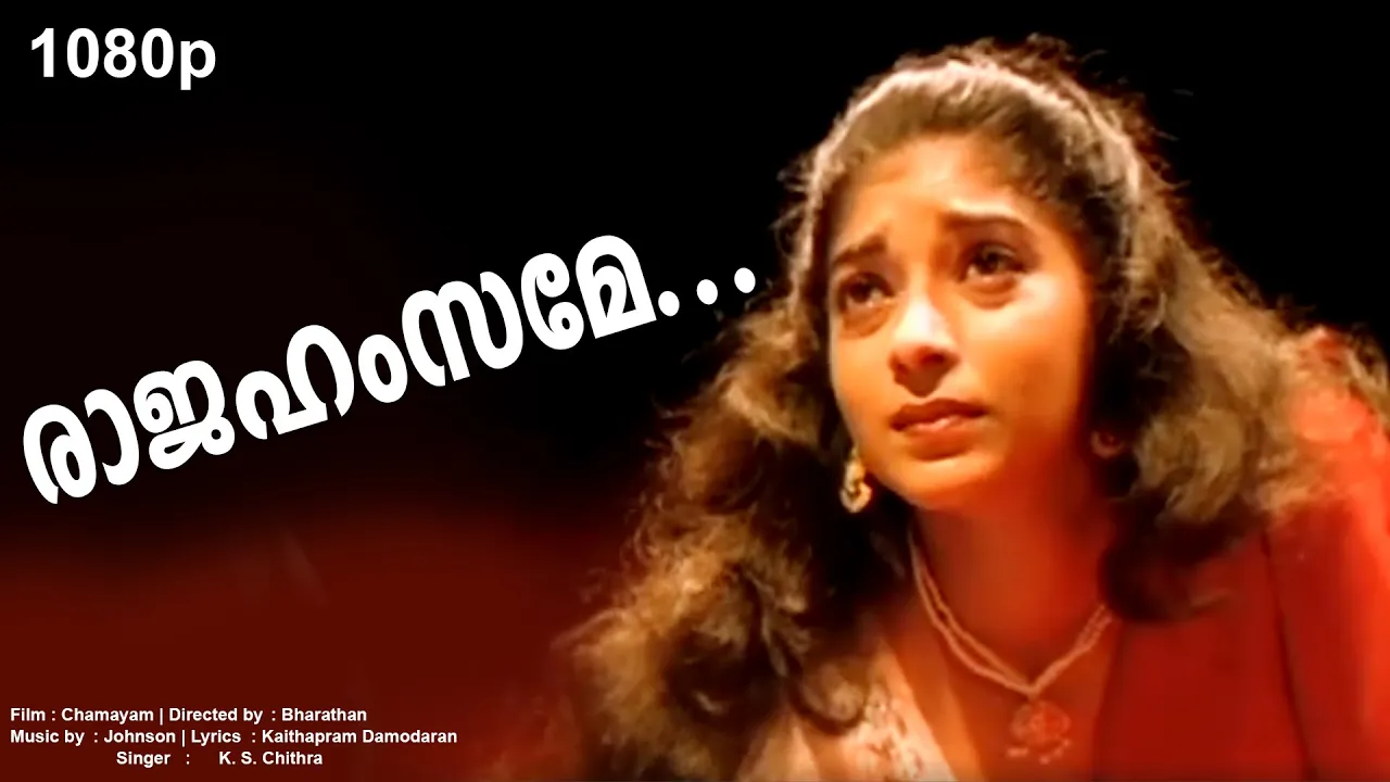 രാജഹംസമേ | Raajahamsame | Evergreen Malayalam Film Song | HD Video Song | Chamayam | K. S. Chithra background
