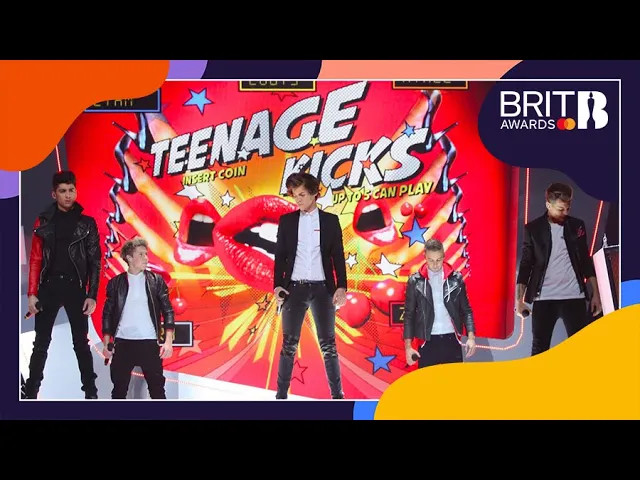 One Direction - One Way Or Another (Teenage Kicks) (Live at The BRITs 2013) background