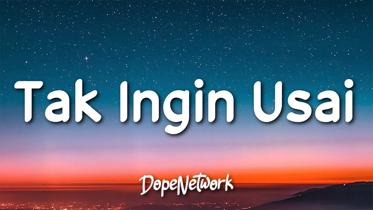 Tak Ingin Usai - Keisya Levronka (Lirik Lagu/Lyrics) backdrop