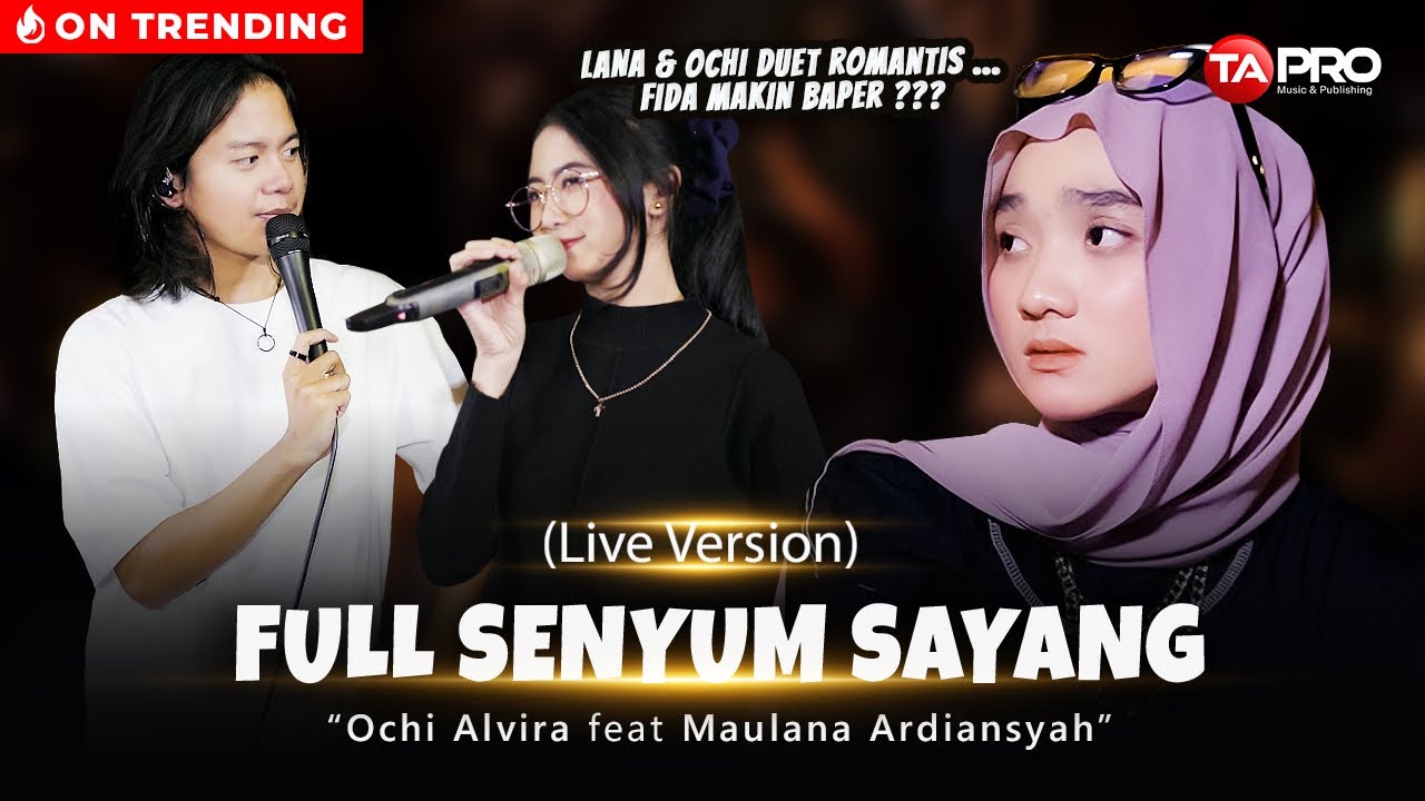 Ochi Alvira Ft. Maulana Ardiansyah - Full Senyum Sayang ( Official Music Video ) background