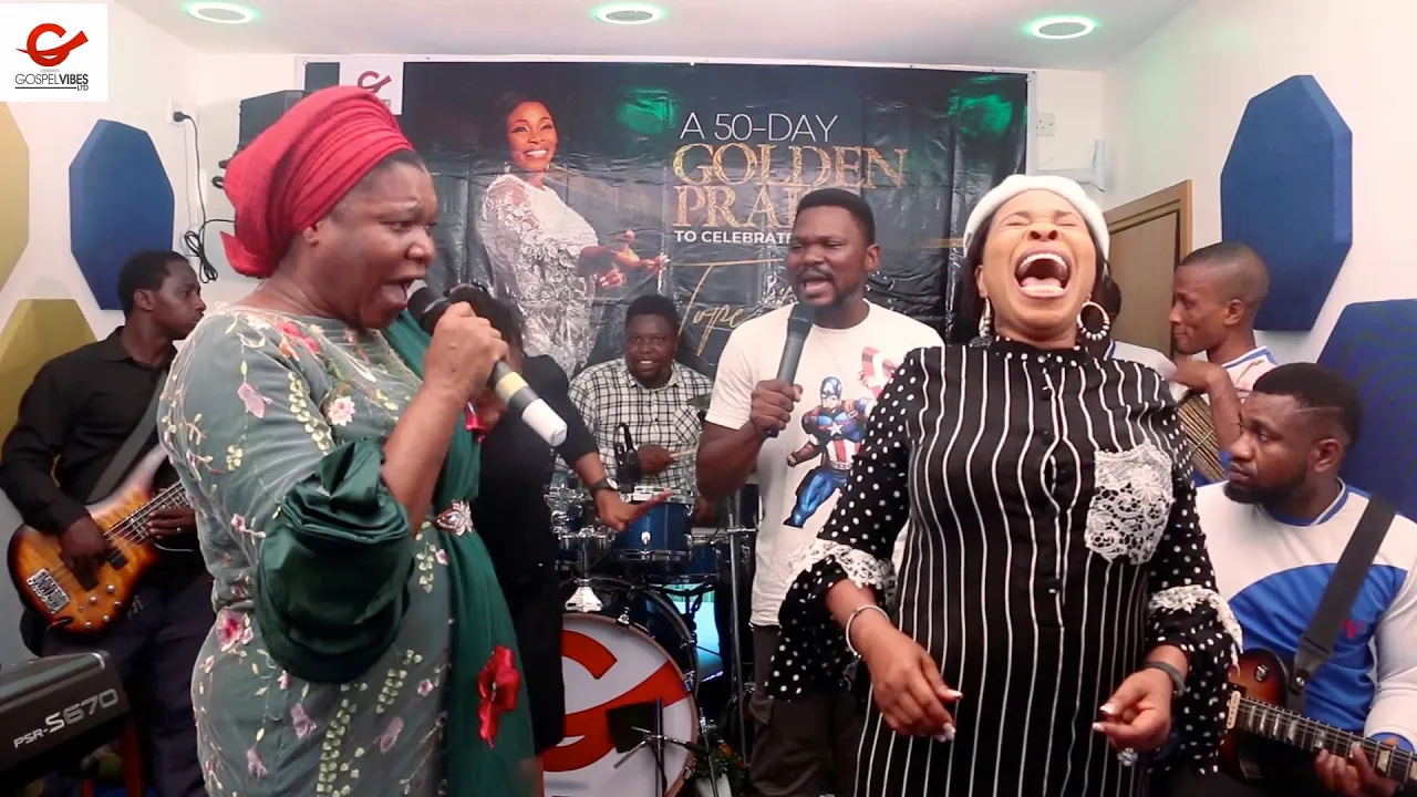 TOPE ALABI @50 - DAY 26 OF THE 50 DAYS OF GOLDEN PRAISE ft BUKOLA BEKES