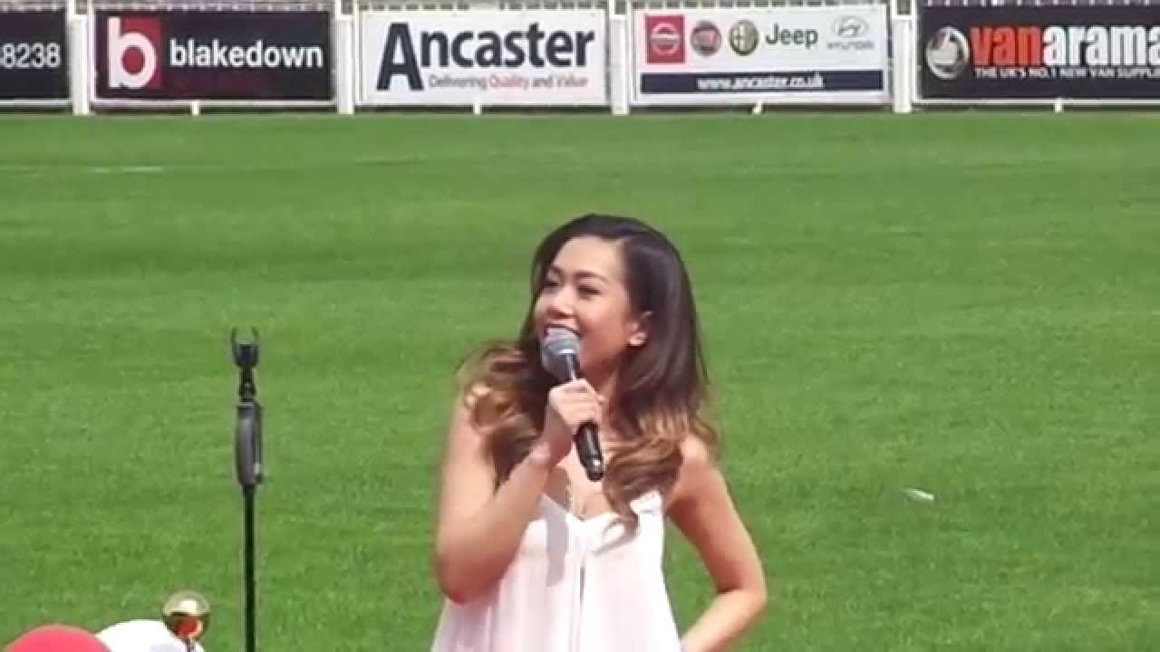 Rachelle Ann Go performs "Chandelier" and "Bang Bang" FULL HD at Les Mis V Phantom 2015 background