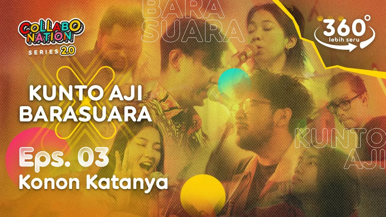 Kunto Aji X Barasuara - Konon Katanya (360° Experience) - #Collabonation Series 2.0 - (Eps.3) background