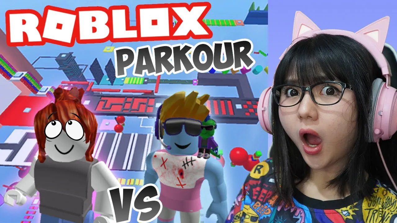 DUEL PARKOUR SAMA TOP GLOBAL !! - ROBLOX INDONESIA