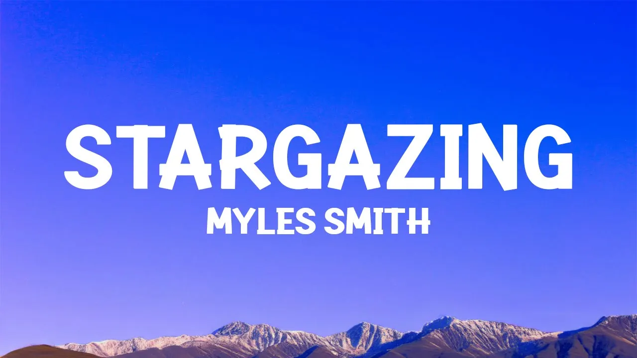 Myles Smith - Stargazing (Lyrics) backdrop