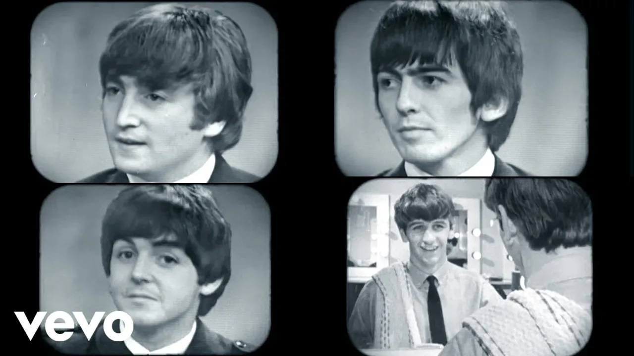 The Beatles - Words Of Love backdrop