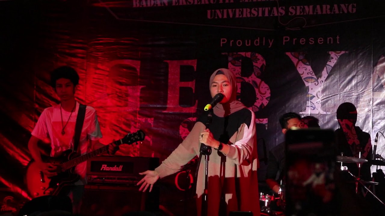 MUNGKIN-(MELLY GOESLAW) Feby putri cover At UNIVERSITAS SEMARANG background