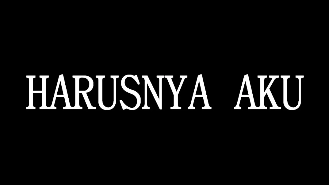 (LIRIK) Armada - Harusnya Aku background