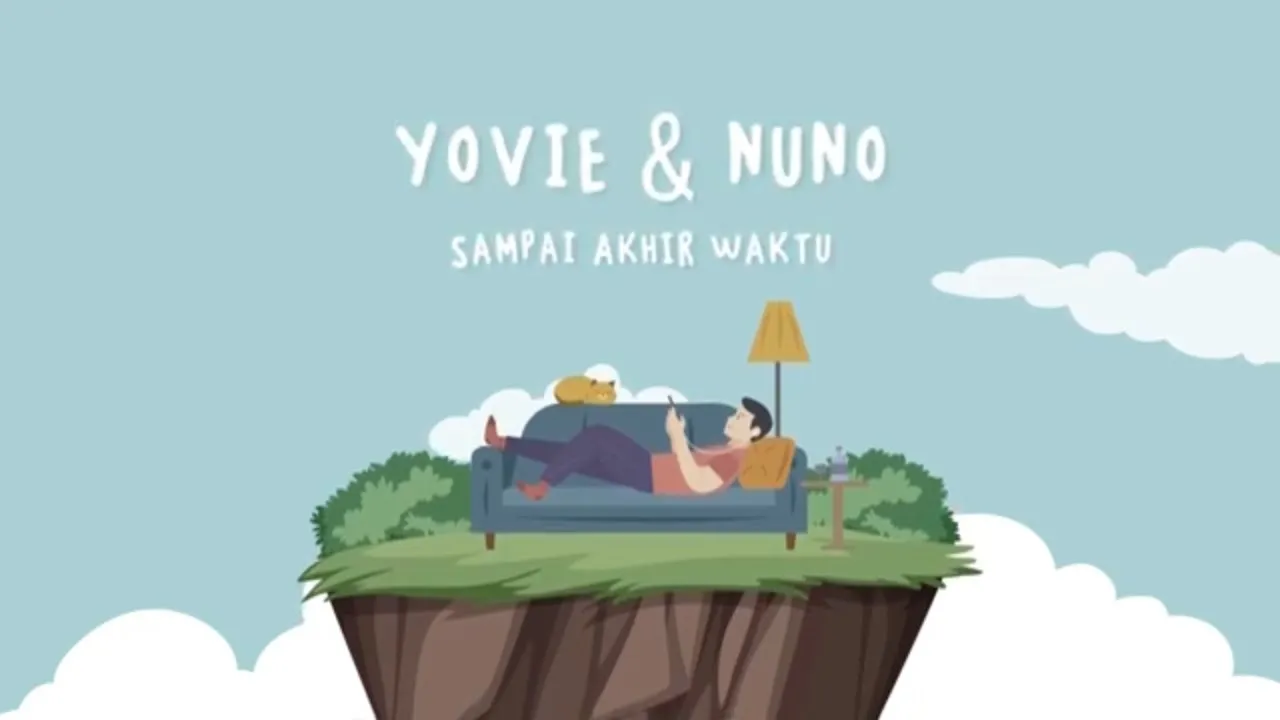 Yovie & Nuno - Sampai Akhir Waktu (Lyric Video) background