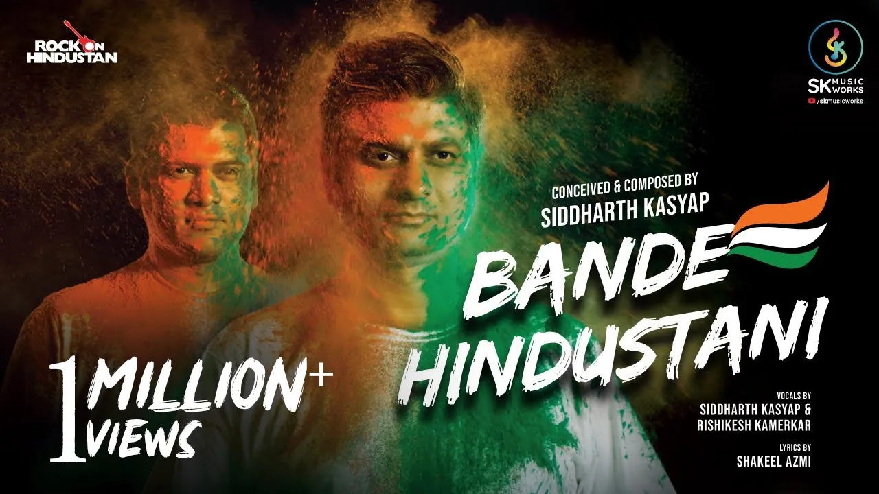 Bande Hindustani | Siddharth Kasyap feat. Rishikesh Kamerkar | New Hindi Patriotic Songs background