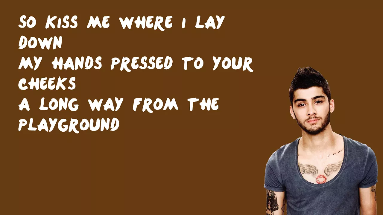 18 - One Direction (Lyrics) background