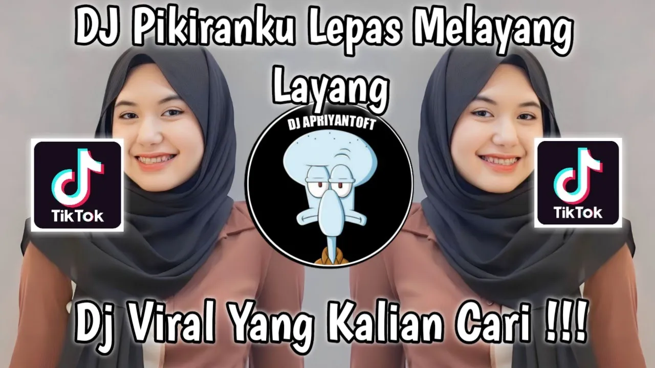 DJ PIKIRANKU LEPAS MELAYANG LAYANG | LEPAS DJ ARIF DU VIRAL TIK TOK TERBARU 2023 background