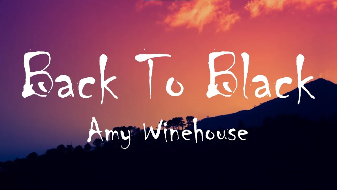 Amy Winehouse - Back To Black (Lyrics) background