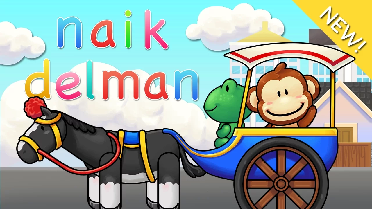 Lagu Anak Indonesia | Naik Delman background