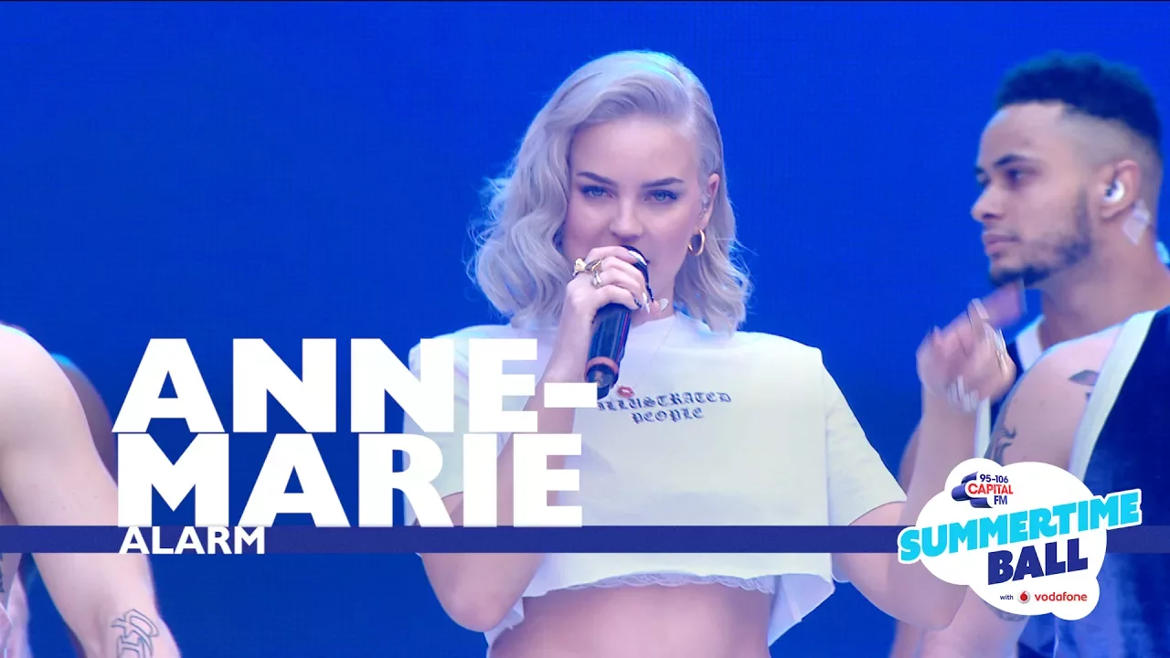 Anne-Marie - 'Alarm' (Live At Capital’s Summertime Ball 2017) background