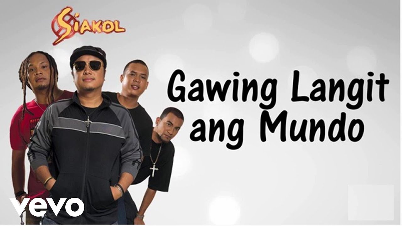 Siakol - Gawing Langit Ang Mundo (Lyric Video) background
