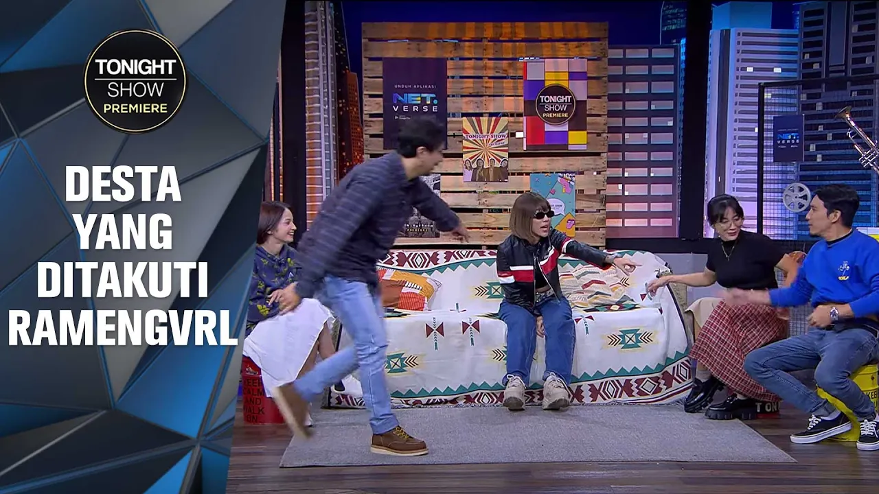 YANG CIPTAIN LAGUNYA AJA BINGUNG PAS DESTA NYANYI LAGU RAMENGVRL - Tonight Show Premiere (2022) | Watch on Movi47