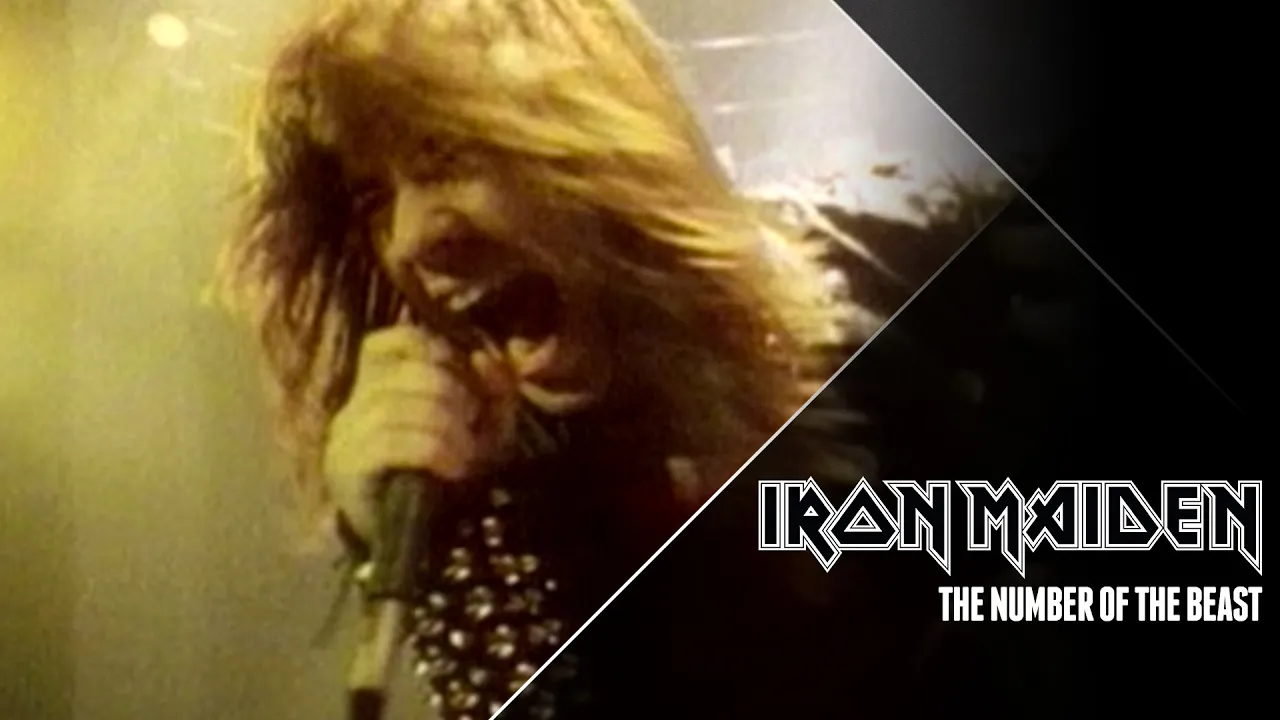 Iron Maiden - The Number Of The Beast (Official Video) background