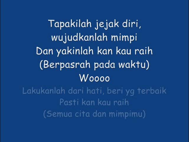 Bondan Prakoso & Fade 2 Black - WAKTU (Lirik)