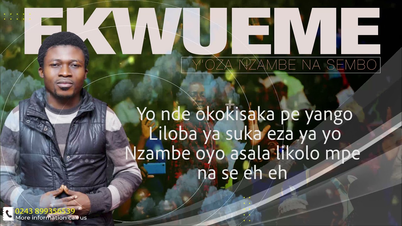Ekwueme (Prospa Ochimana) cover en lingala By Oscar Lukusa background