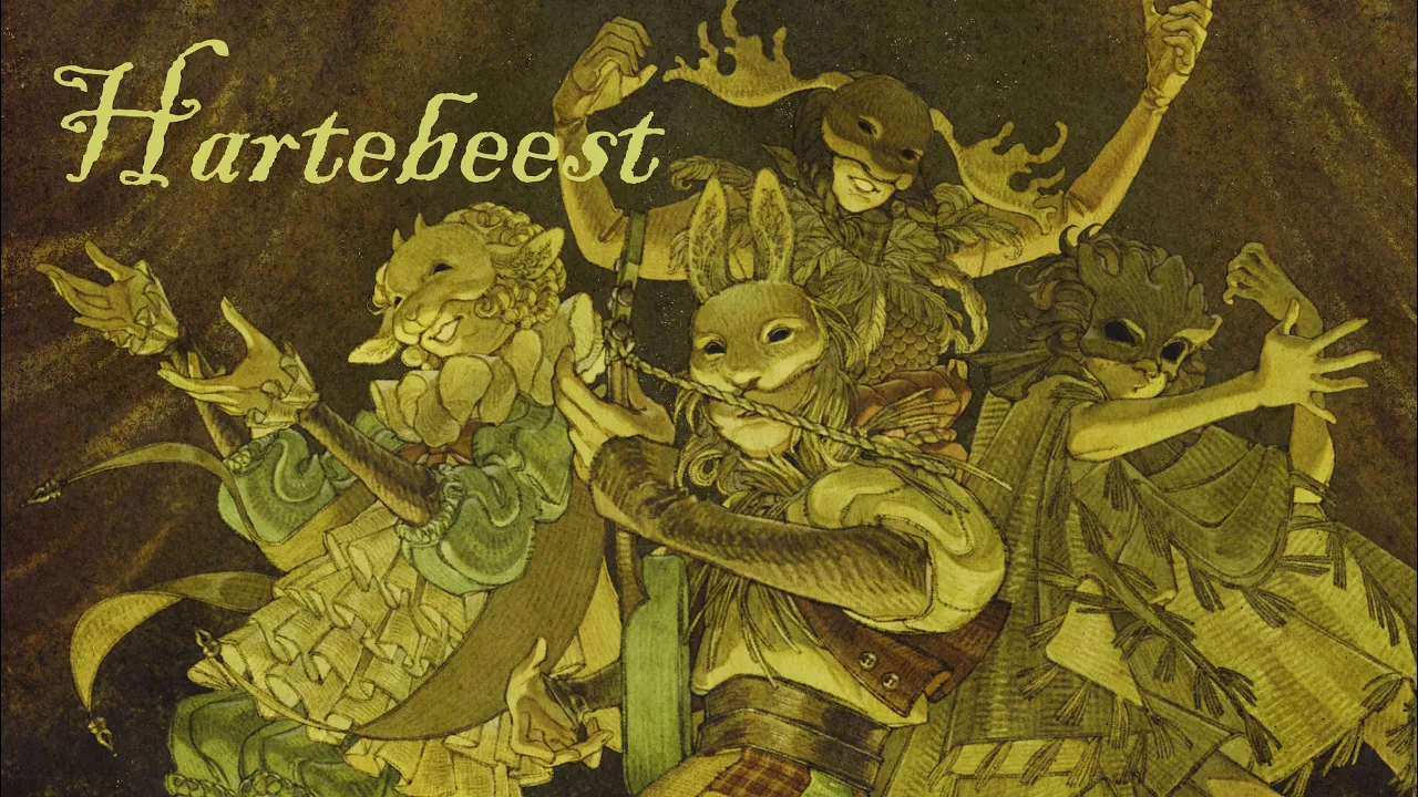 Yaelokre - Hartebeest ЁУЖ▒ (Lyrics & Illustration) background