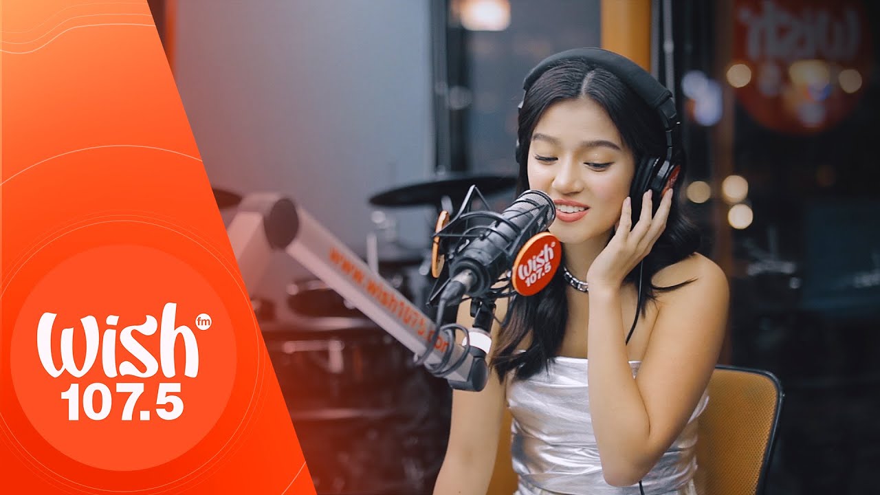Belle Mariano performs "Bugambilya" LIVE on Wish 1075. Bus