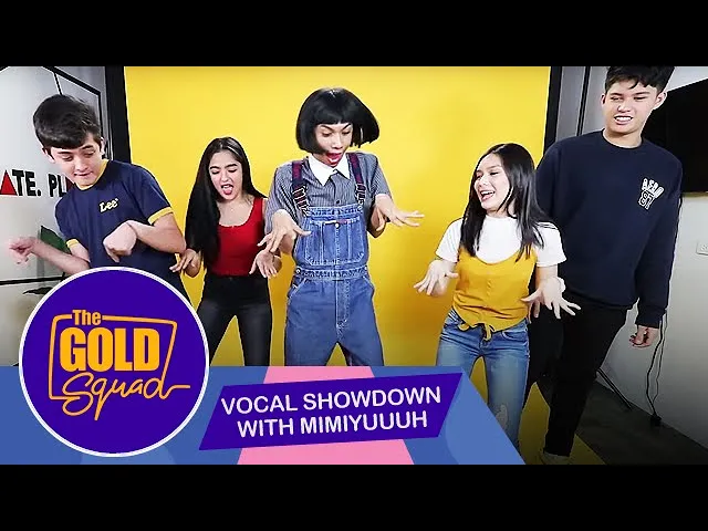 GOLD SQUAD VOCAL SHOWDOWN WITH MIMIYUUUH | The Gold Squad