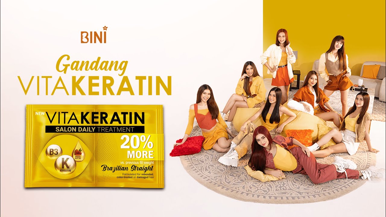 BINI - Gandang VitaKeratin (Official Music Video) background