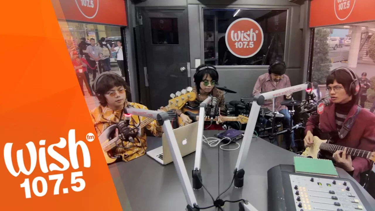 IV of Spades perform "Where Have You Been, My Disco" LIVE on Wish 107.5 Bus