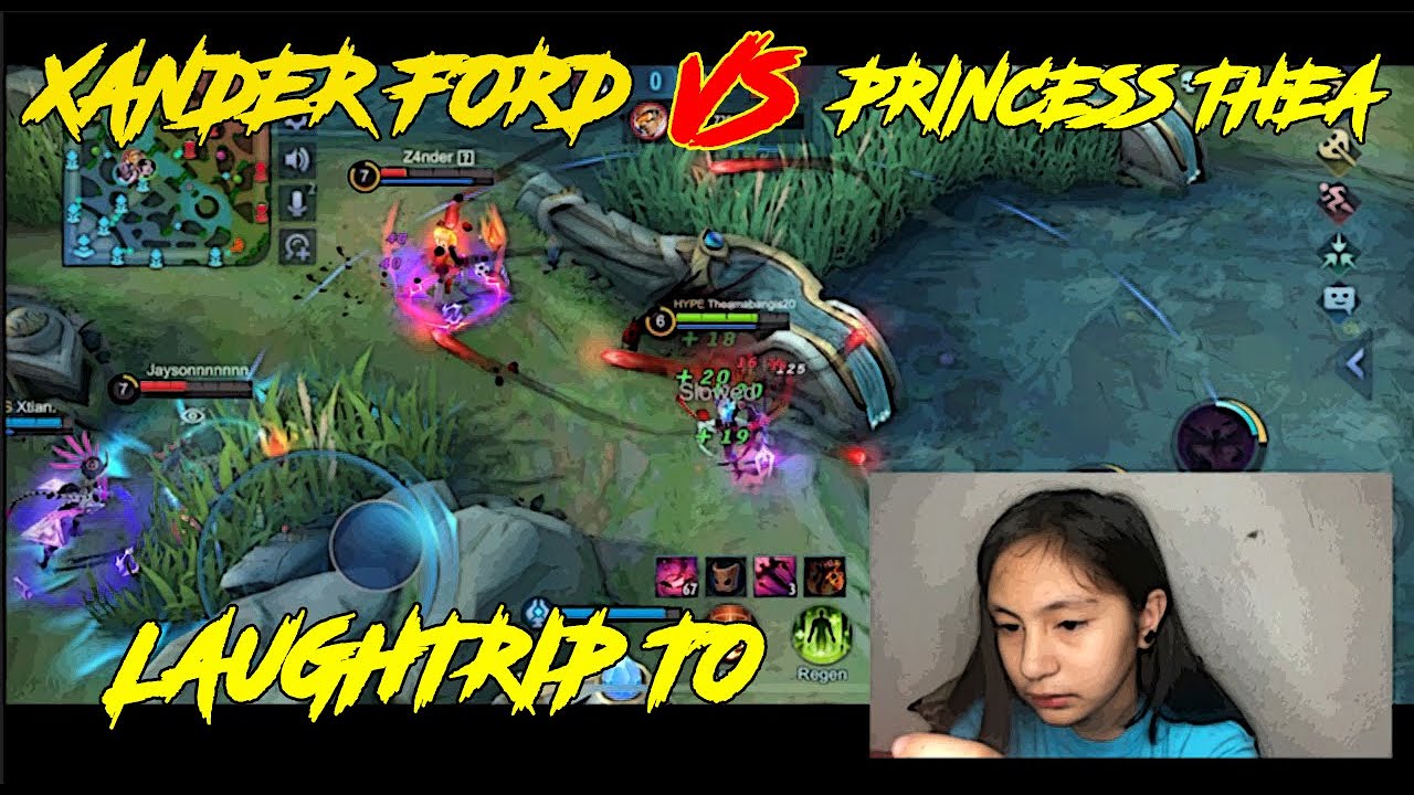 PRINCESS THEA VS XANDER FORD ( MOBILE LEGENDS )