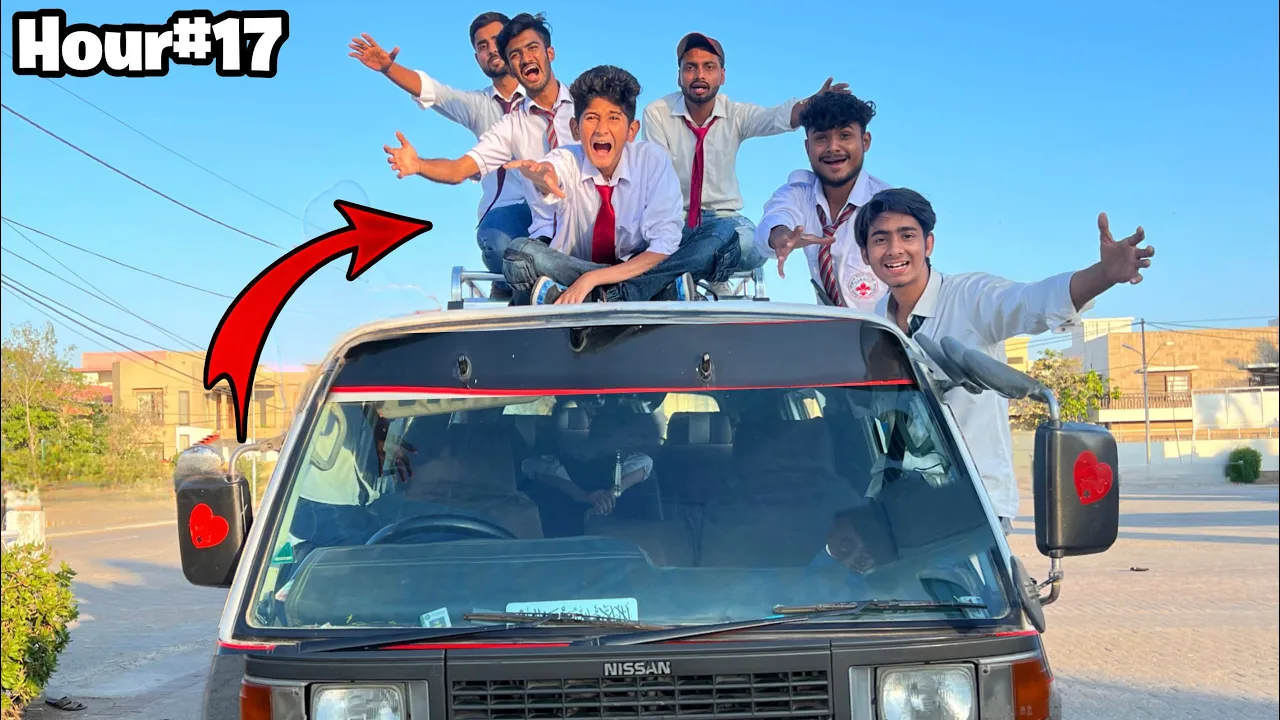 Living in a SCHOOL BUS for 24 Hours
