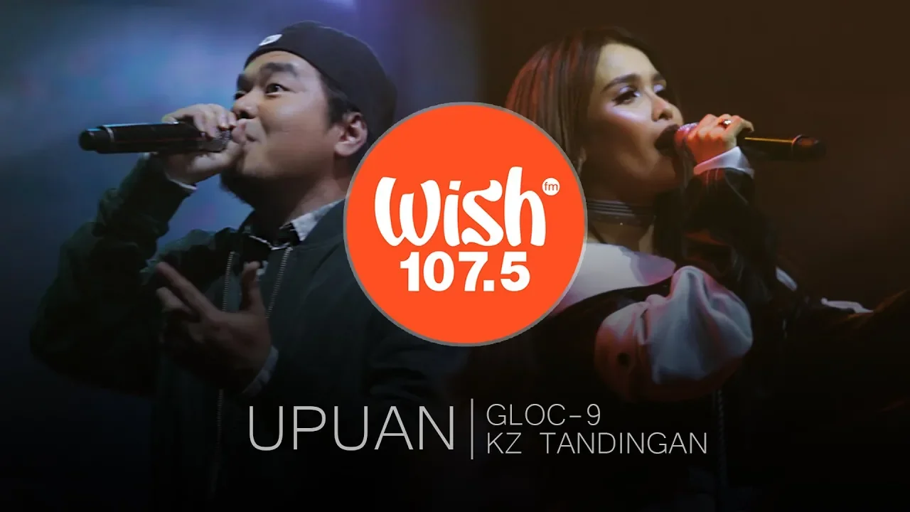 Gloc-9, KZ Tandingan perform "Upuan" LIVE on Wish 107.5 background