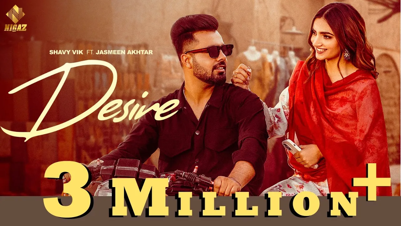 DESIRE : Shavy Vik | Jasmeen Akhtar | Gauri Virdi | IRIS MUSIC | Nigaz Rec. | New Punjabi Songs 2023 backdrop