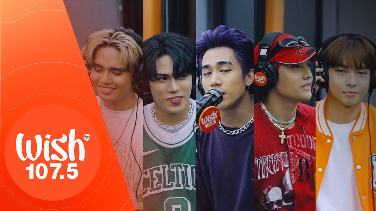 SB19 performs “WYAT (Where You At)” LIVE on Wish 107.5 Bus background
