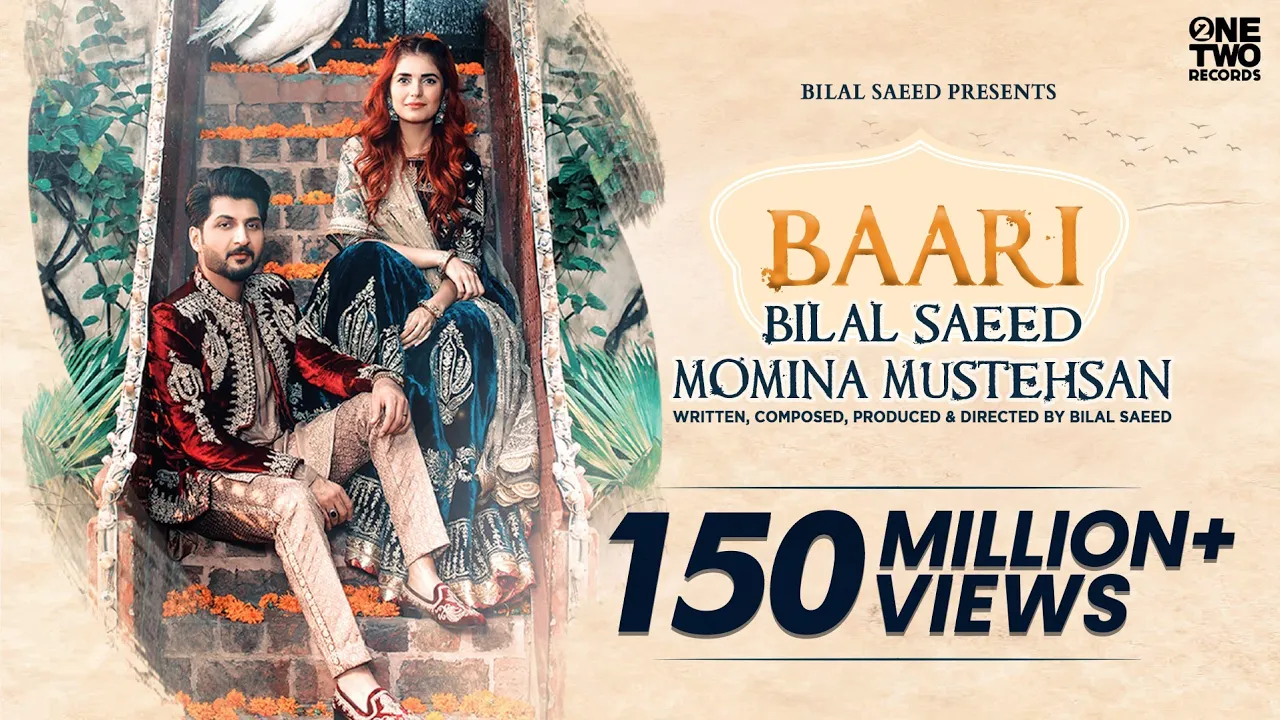 Baari by Bilal Saeed and Momina Mustehsan | Official Music Video background