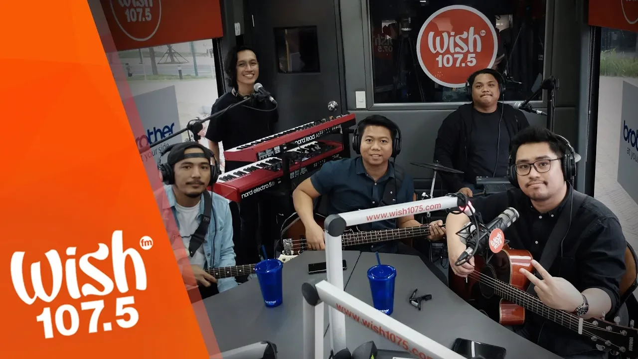 December Avenue performs "Bulong" LIVE on Wish 107.5 Bus background